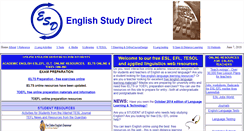 Desktop Screenshot of englishstudydirect.com
